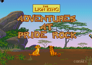 Lion King, The - Adventures At Pride Rock